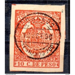 Sello  n 41 timbre movil de 1896  Fernando po
