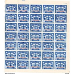 Bloque de 35 viñetas dentadas cocinas economicas ayamonte