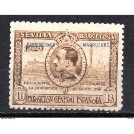 Sello  n 131  marruecos
