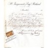 Papel de 1883 con fiscales