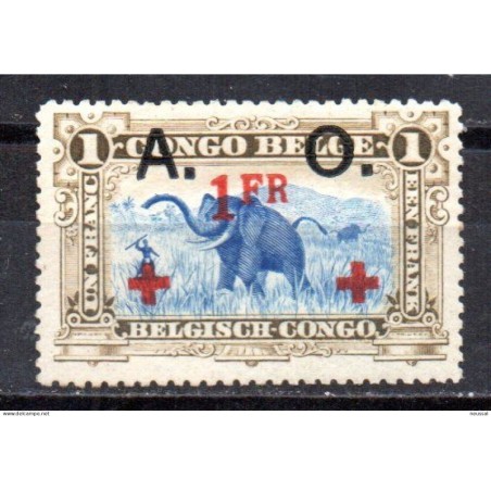Sello congo belga