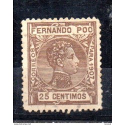 Sello n 159 Fernando po