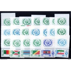 Ficha de 20 sellos con bandeleta de egipto
