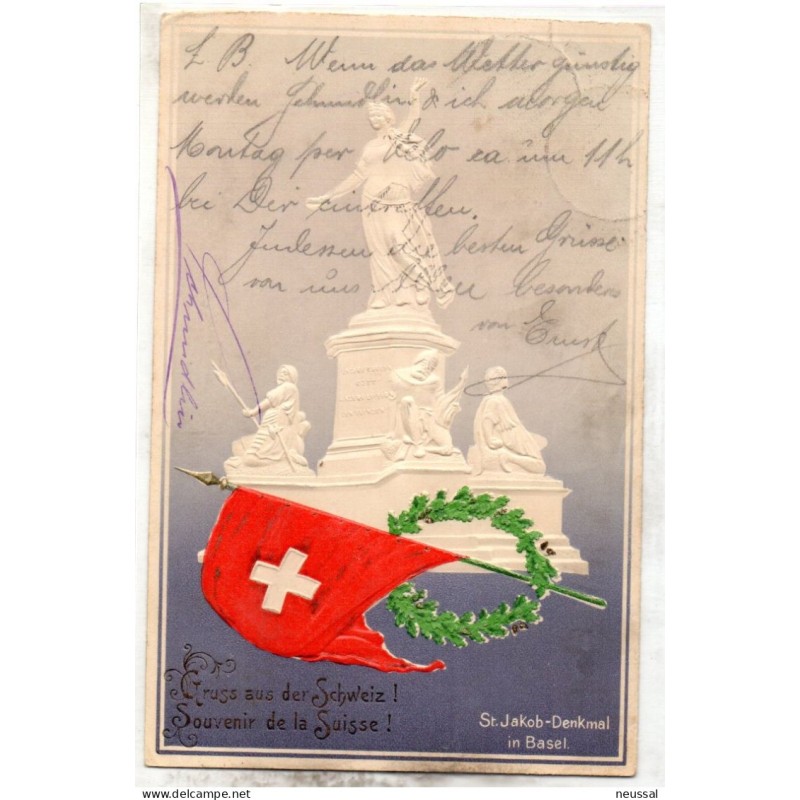 Tarjeta postal circulada de 1902 Tarjeta postal circulada de 1902