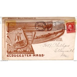 Carta de 1910  con publicidad