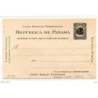 Entero postal de panama canal zone