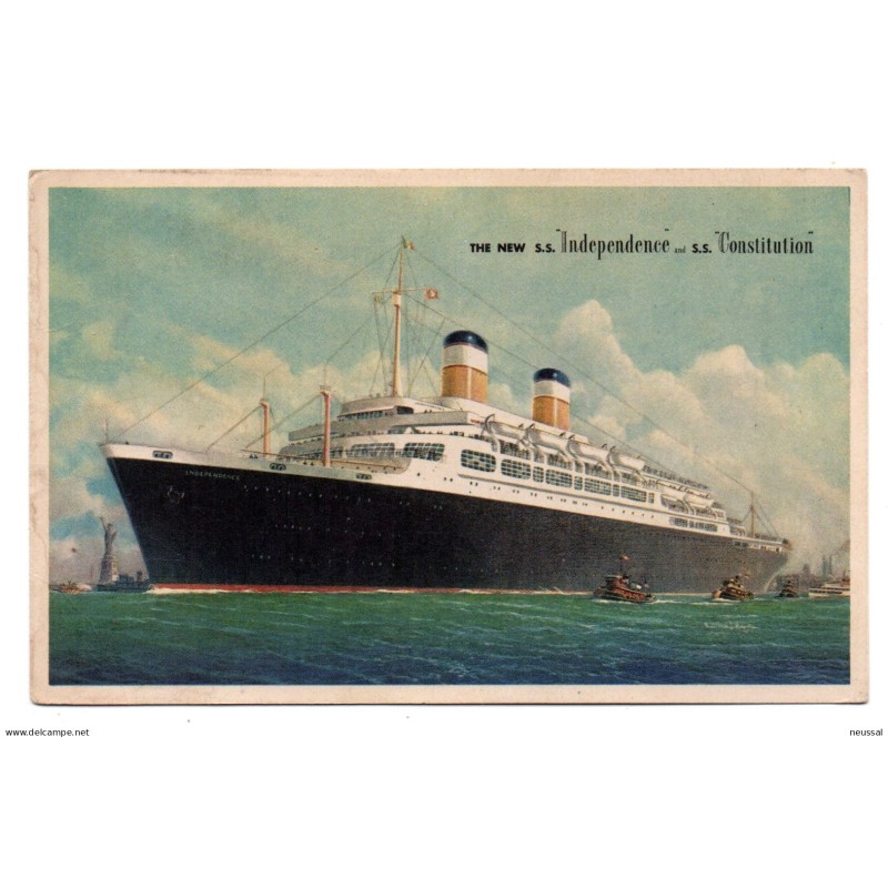 Tarjeta postal barco ss constitucion Tarjeta postal barco ss constitucion