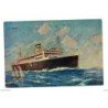 Tarjeta postal   barco ss brazil