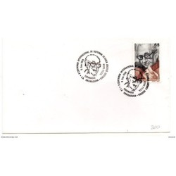Carta  con matasellos commemorativo certamen internacional de guitarra clasica