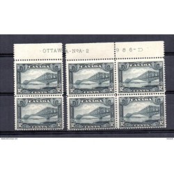 Lote de 6 sellos n 136   Canada