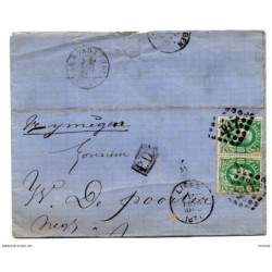 Carta con matasellos de 1871