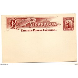 Entero postal de nicaragua