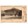 Tarjeta postal  la bourse  circulada