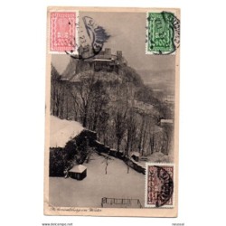 Tarjeta postal  circulada 1923 hohensalzburg