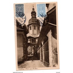 Tarjeta postal  circulada 1923 salzburg