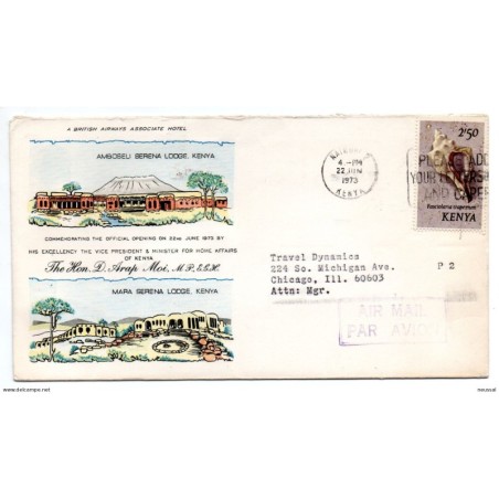 Carta   de kenia de 1973