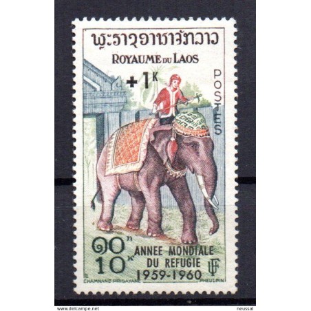 Sello n 70  Laos