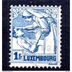 Sello  n 163 Luxemburgo