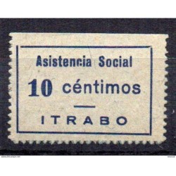 Sello  asistencia social  n 5 de Itrabo