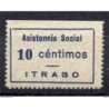 Sello  asistencia social  n 5 de Itrabo
