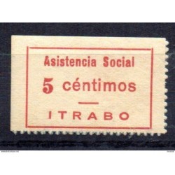 Sello  asistencia social  n 4 de Itrabo