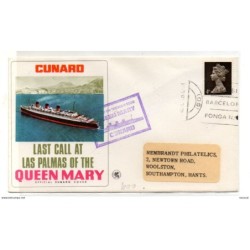 Carta con matasellos de  barcos gran bretaña