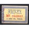 Cupon de 1939  primer gran premio  guilty