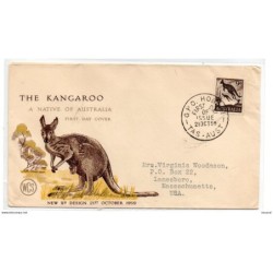 Carta con matasellos  de 1959 Australia
