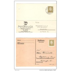 2 tarjetas alemania 1932