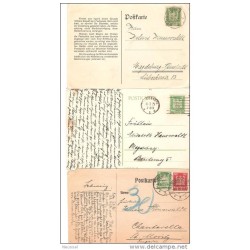 3 tarjetas  de  alemania