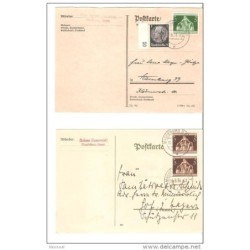 2 tarjetas postales  de alemania