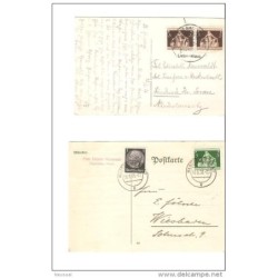 2 tarjetas   de alemania