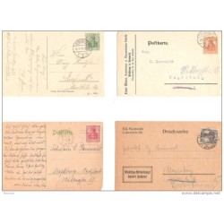 4  tarjeta    de alemania distintas