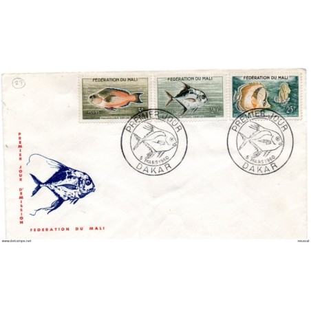 Carta  de mali de 1960