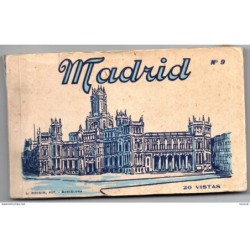 Librito de 20 postales de madrid