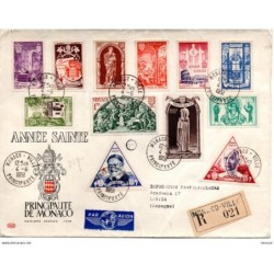 Carta  con serie n 35364 certificada Monaco