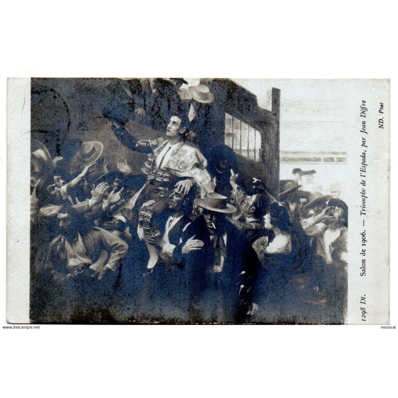 Tarjeta postal circulada de 1908 Tarjeta postal circulada de 1908