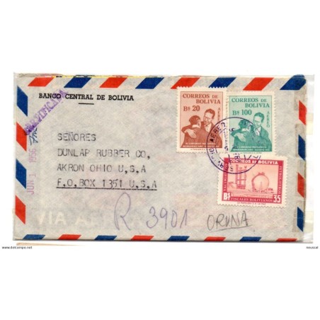 Carta  de bolivia de 1956