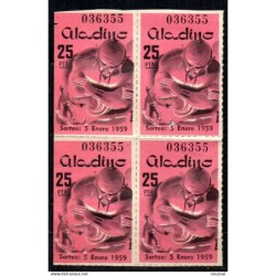 4 viñetas aladino de 1959