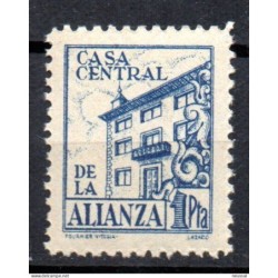 Viñeta casa central de la alianza 1 pta
