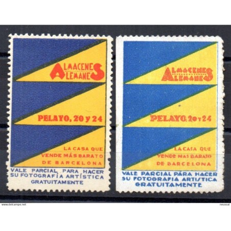 2 viñetas Almacenes alemanes