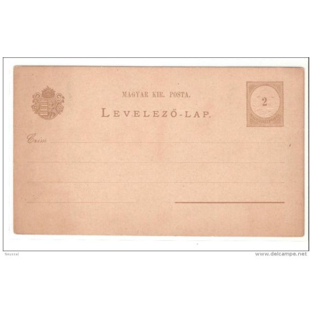 Tarjeta postal hungria