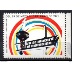 Viñeta  de feria de mataro 1971