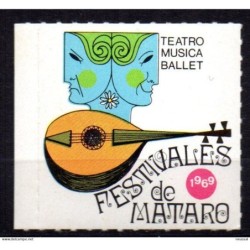 Viñeta  de fiestas de mataro 1969