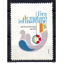 Viñeta  de feria de mataro 1970