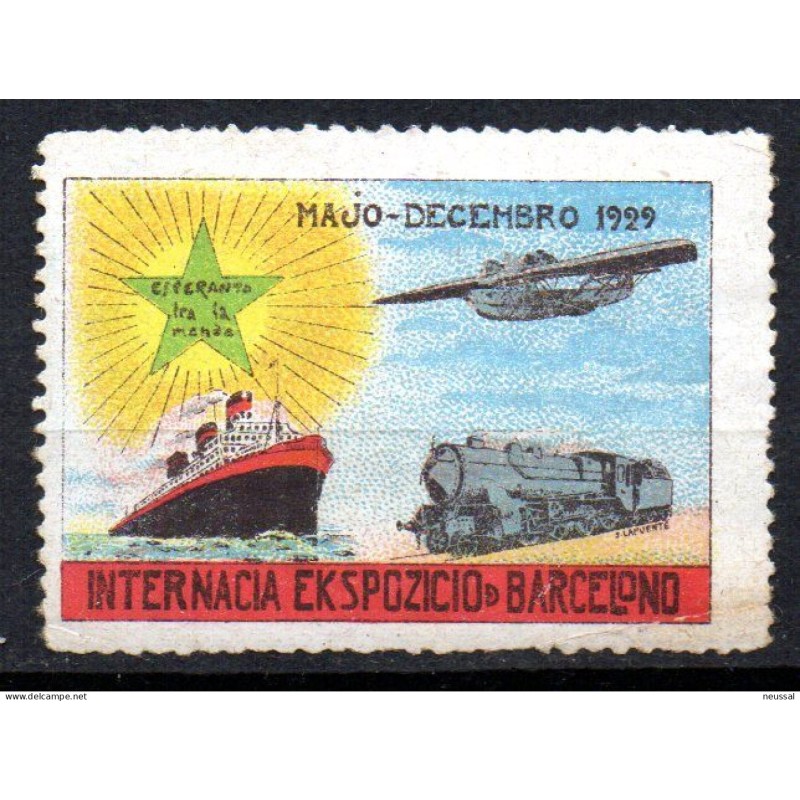 Viñeta esperantista 1929 Viñeta esperantista 1929