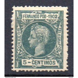 Sello n  110 Fernando po