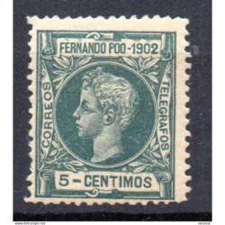 Sello n  110 Fernando po