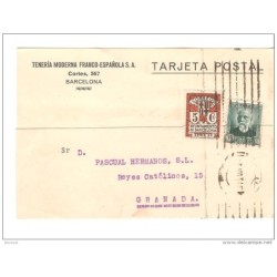 Tarjeta postal de 1934