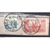 Fragmento  con viñetas y  sellos de 1937
